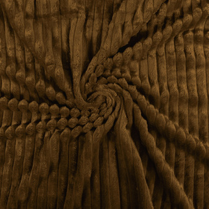 Blanket 200 x 220 Microfiber Embossed Ardea Stripes 61