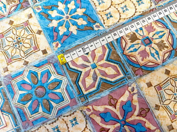 Tablecloth 140 cm Decorative by the Meter Lena 51