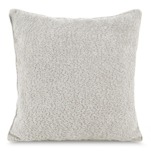45 x 45 Decorative Chenille Pillowcase Ari Silver