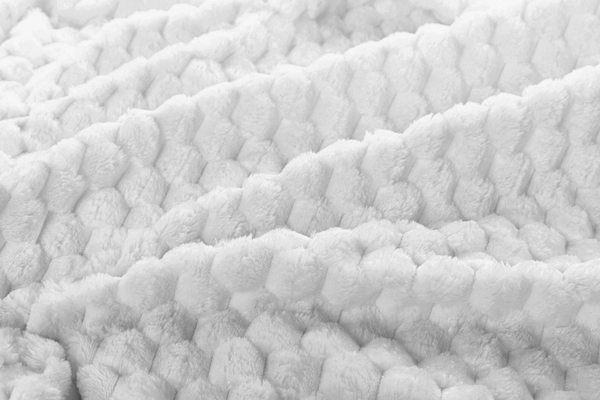 Koc 170 x 210 Mikrofibra Design Cindy6 Biały