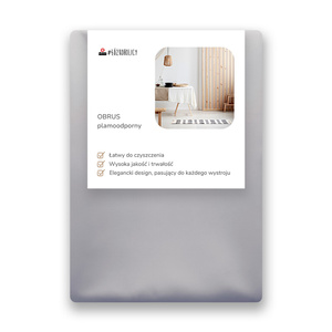 Tablecloth 120x240 Stainproof Classic Savio Grey