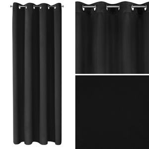 Curtain 135 x 250 Decorative Parisa Black