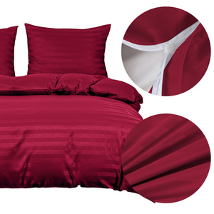 Bedding 220 x 200 3pcs Satin Stripes Ramiro 11