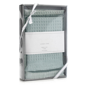 Towel Set 2pcs 50x90 & 70x140 Cinar Nil 03