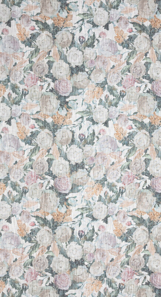 Zasłona 140 x 270 Dekoracyjna Irma Szelki Ziel+Beż