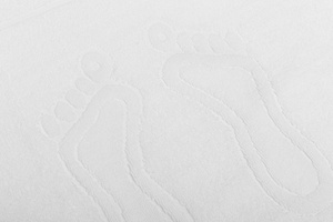 Dywanik Łazienkowy Sora 50 x 70 01 400 g/m2 Biały