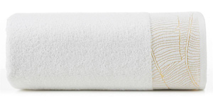 Ręcznik 30 x 50 Kąpielowy Bawełna Metalic Biał
