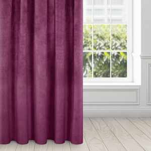 Ria Decorative Tape Curtain 140 x 270 C.Purple