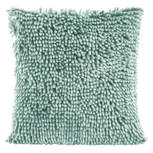 Shaggy Decorative Pillowcase 2 40 x 40 Mint