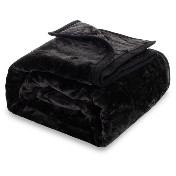 Koc 200 x 220 Akrylowy Jednolity Ciepły Yasemin 02