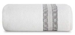 70 x 140 Bath Towel Cotton Malika 01 White