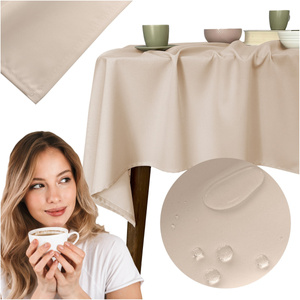 Tablecloth 140x220 Stain-resistant Surbo Ecru