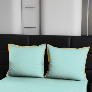 Bedding 140 x 200 2pcs Smooth with Lace Brandon 07