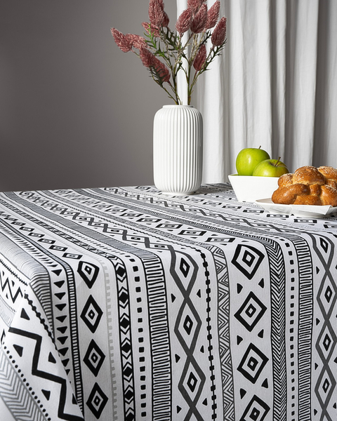 Tablecloth 140 x 320 Decorative Panama 4276A