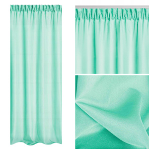 Curtain 140 x 250 Decorative Tape Viva Mint