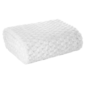 Blanket 70 x 160 Microfiber Design Cindy6 White