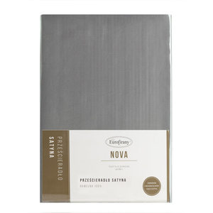 Bed sheet 160 x 210 Makosatin Nova Steel