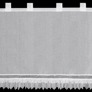 Firana 90 x 150 Dekoracyjna Gotowa KATRIN Biały