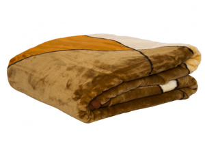 Color Acrylic Blanket A-732 Teardrop Triangle 160x210