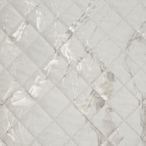 Narzuta 200 x 220 Pikowana Welurowa Luiz6 Krem+Zł