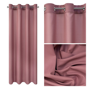 Rita Decorative Curtain 140 x 250 Dark Pink