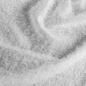 Zasłona 140 x 270 Dekoracyjna Taśma Agis Biały