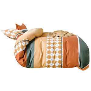 Bedding set 200 x 220 3 pcs Cotton Satin no. A1781