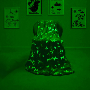 Blanket 150 x 200 Microfiber Fluorescent Peter 06