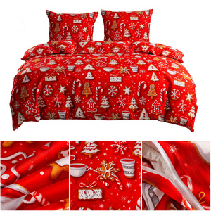 Pościel 160 x 200 3cz Gładka Eusebia Home 24