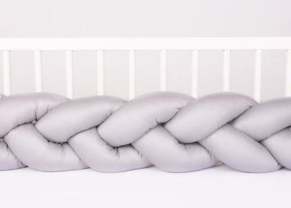 Ochraniacz 30 x 200 do Łóżeczka Warkocz Satyna 04