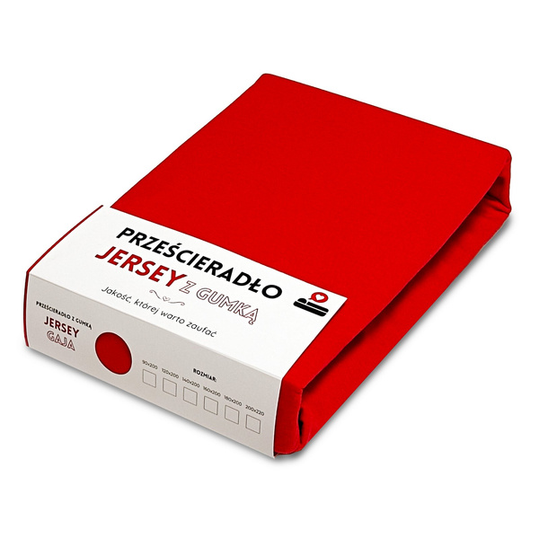 Prześcieradło 200 x 220 Jersey z Gumką Gaja 16