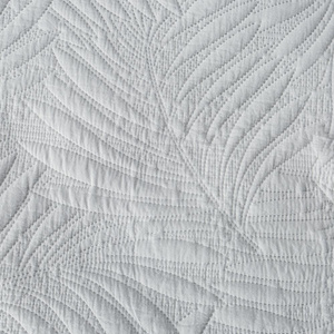 Narzuta 170 x 210 Dekoracyjna Pikowana STONE Biała