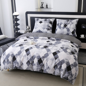 Bedding 160 x 200 3 pcs Cotton Satin Dalia 25