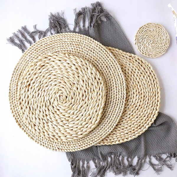 Pad fi 10 Decorative Wicker Bali Round
