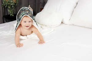 Towel 100 x 100 Hood Bamboo Bamboo Design 02