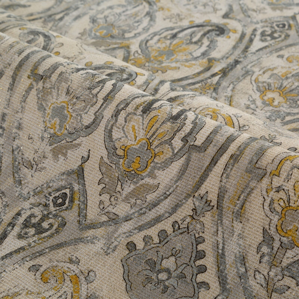 Tablecloth 85 x 85 Decorative Bocono Mustard