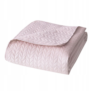70 x 150 Quilted Velvet Moxie Powder Bedspread