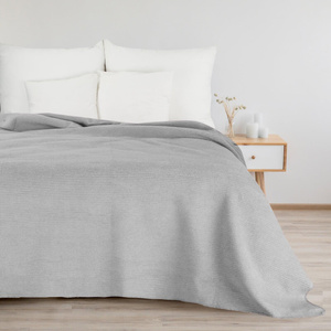 70 x 160 Design Cotton-Acrylic Amber Silver Blanket