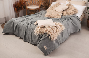 240 x 210 Decorative Muslin Bedspread 44