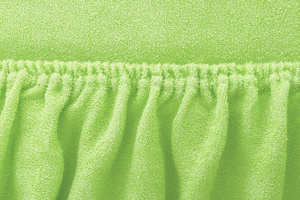 Terry sheet with elastic 051_D Green 200x220