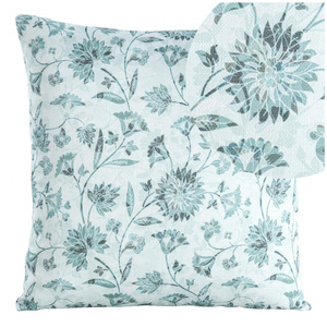 Decorative pillowcase 45 x 45 Flore 3 Mint