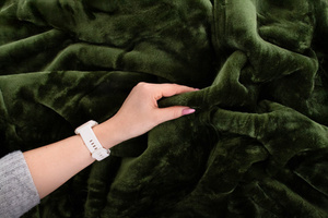 Blanket 200 x 220 Acrylic Uniform Warm Yasemin 10