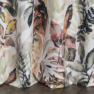 Zasłona Gotowa Adeline Taśma 140 x 270 Bia+Stal