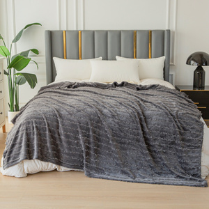 Blanket 200 x 220 Microfiber Embossed Yolanda 02