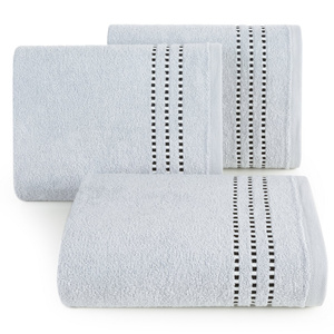Fiore Bath Towel (02) 70 x 140 Silver
