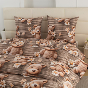 Bedding 140 x 200 2cz Satin Maria 3286