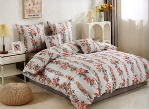 Bedding 200 x 220 3 pcs Cotton Satin no. A1770