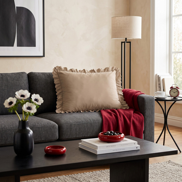 Poszewka 50 x 60 z Falbaną Luxury Jowita 02