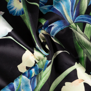 Curtain 140 x 250 Decorative Velvet Maja Blue