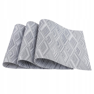 30 x 45 Decorative Bacardino Grey Placemat